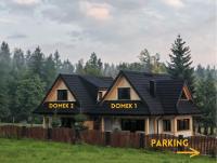 M Domki Zakopane - całoroczny komfortowy domek z kominkiem, dużym ogrodem, miejscem na ognisko, dla 8 osób - Chambres d'hôtes Zakopane