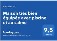 Maison très bien équipée avec piscine et au calme - Ferienwohnung Bourg-en-Bresse