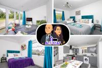 Temple by Alt-Stay - 4 Bed 2 Bath House - Parking, WiFi & Smart TV - Contractors & Relocations - Weekly & Monthly Rates - B&B Leeds