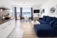 Meerblick-Apartment für bis zu 3 Gäste - Küche & Balkon - B&B Laboe