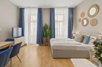 Design Apts - 5-min Walk to U2 Taborstraße - Prater Park and Canal - B&B Vienna