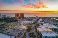 Ocean-view 10th-floor condo with balcony heated outdoor pool hot tub gym W&D - Ferienwohnung Panama City Beach