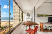 Apt pé na areia centro de BC próx atrações ACO803 - Chambres d'hôtes Balneário Camboriú