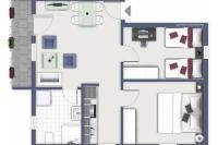 Jacobihof Haus 3 Wohnung 03 - Chambres d’hôtes Dahme