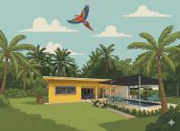 Pura Vida - Villa Lisa - Ferienwohnung Parrita