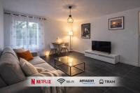 Appartement T2 dans une résidence avec une place de parking privée gratuite - Chambres d’hôtes Mulhouse