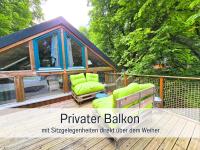 Bootshaus Froschkönig übernachten über dem Weiher - B&B Hundsdorf