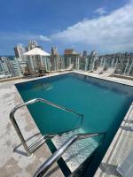 Studio Novo - Ar Condicionado - Piscina - WI-FI - Sauna - Churrasqueira - 1 Vaga de garagem - Ferienwohnung Praia Grande