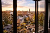 Avenue Louise skyline view - B&B Bruselas
