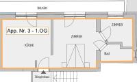 Apartamento de 2 dormitorios con ducha 