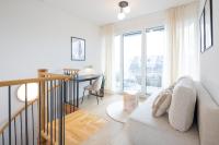 HAVN Penthouse Maisonette mit Kino, kostenlosem Parkplatz, Airport & City - Chambres d'hôtes Kloten