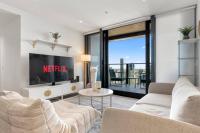 39th floor luxurious spacious apartment - B&B Melbourne