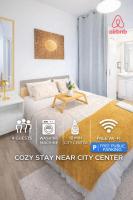 peaceful retreat & cozy apartment in reims , sleep4 ,near city center , free public parking - B&B Reims