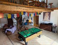 Grand gîte de charme 190 m2 avec billard et jardin- idéal familles ou entre amis - proche Canal du Midi - B&B Lagarde