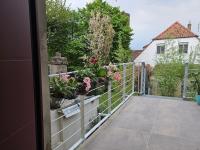 Urlauben mit Genuss im FOODIEVERSUM, Sonnenterasse mit Flussblick, Privatköchin-Verpflegung möglich - Ferienwohnung Rees