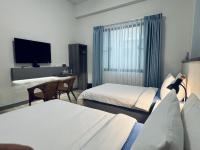 Chambre Double ou Lits Jumeaux avec Salle de Bains Privative Externe