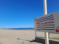 Appartement vue mer au pied de la plage - B&B Gruissan