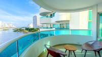 Con vista y ubicación apartamento de 1 alcoba laguito - Chambres d'hôtes Carthagène