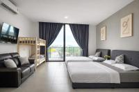 The Podium-Free 1 Parking-6 Pax-D363A-Studio - Bed and Breakfast Kuching