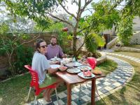 Doppelzimmer mit Gartenblick