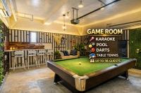 カラオケ ビリヤード 卓球 ダーツ バーベキュー 4寝室8ベッド16名可 読谷村 沖縄中部 - Chambres d’hôtes Yomitan