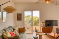 Very Nice 60m With Balcony Near The Beaches! - B&B Six-Fours-les-Plages