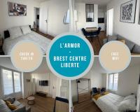L'Armor - 2 pièces au cœur de Brest - B&B Brest