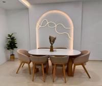 现代极简奶油风设计民宿 Parit Raja - B&B Parit Raja