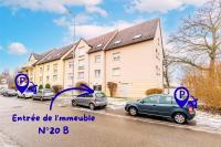 Bleu Bohème - Appartement 2 chambres, terrasse, WiFi fibre - Haguenau - Chambres d'hôtes Haguenau