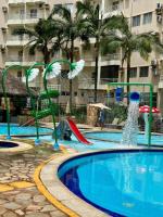 Thermas Paradise - Rio Quente - Apto Reformado com Vista para as Piscinas - 1 Quarto - Chambres d'hôtes Rio Quente