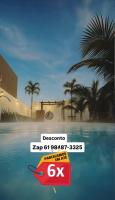 a Casa Paradisiaca ll Piscina Quente Aquecimento Elétrico, Com Led e Hidromassagem, Sauna, Ofurô Quente , Roupa de Cama e Banho e Aceitamos Pet, Todos Ambientes com Ar Condicionados ,Lavanderia e Park Aquático a 900 Metros - B&B Caldas Novas