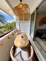 Studio Kribi - 3 étoiles Vue Mer - St Gilles Les Bains Boucan - Bed and Breakfast Saint-Paul