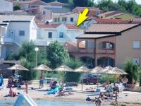 Villa Marilona Appartement für 4-5 Personen im EG direkt am Meer - B&B Vir