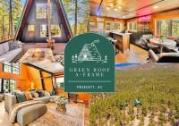 Green Roof A-Frame Endless Views Modern Cabin - B&B Prescott