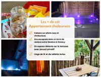 La Cabane à l'Orée des Bornes - Ferienwohnung Évires