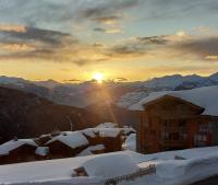 Studio 4 pers La Rosière 1850 Vue vallée & à 100m des pistes - B&B Montvalezan