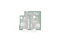 Appartement met 2 slaapkamers