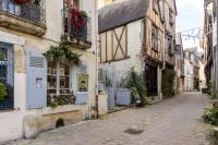Grand appartement dans hôtel particulier XVIe siècle - cœur de ville - Chambres d'hôtes Chinon