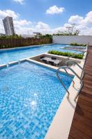 New Ocean 1BR near Mactan Airport Pool & Rooftop Terrace - Bed and Breakfast Lapu-Lapu City