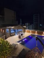 Duplex com laser privativo - piscina, sala de jogos, área de churrasqueira - B&B Camboriú