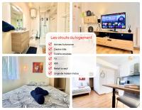 " Cosy Pamiers " Centre ville - WiFi - B&B Pamiers