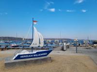 Ferienwohnung Zur Forelle direkt am Geiseltalsee Mücheln - B&B Mücheln