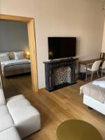 Familienzimmer mit Doppelbett