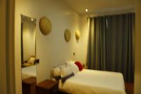 Deluxe Doppel-/Zweibettzimmer mit Gartenblick