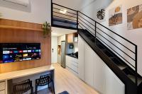 Loft Pé-Direito Alto a 500m do Metrô Brooklin - Bed and Breakfast São Paulo