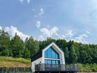 Domki na Szczycie - jeden na ogrodzonej działce oraz balia jacuzzi na wyłączność - Chambres d'hôtes Krzeszna