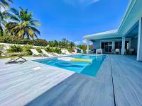 Villa Pink avec piscine privée 3 chambres proche plages et marina Saint-François - Chambres d'hôtes Saint-François