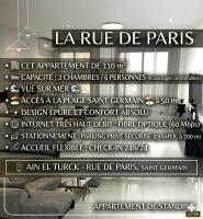 Rue de Paris - Plage Saint Germain - vue sur mer - - B&B ’Aïn el Turk