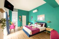 Historic Center Boho Apt - 5min Colosseum, 300m to Metro, A-C - B&B Roma