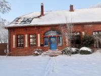 Historisches Schulhaus mit Kamin für Familiengarten an Nordsee - Chambres d'hôtes Butjadingen